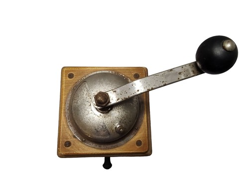 Vtg Armin Trosser German Hand Crank Coffee Grinder Mill Beech Wood 1940s - 60s - Picture 17 of 20