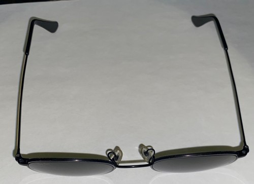 VINTAGE B&L RAY BAN W1574 WYAS BLACK CHROME G15 CRYSTAL ROUND AVIATOR SUNGLASSES - Picture 10 of 16