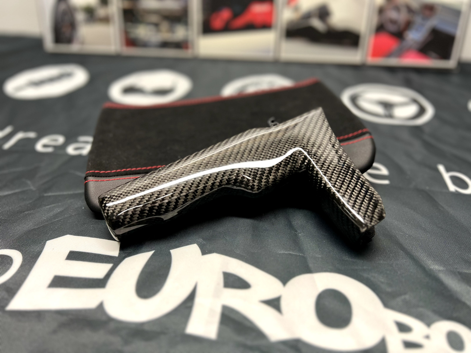 Audi R8 Carbon Fiber OEM E-brake Handle Direct Replacement