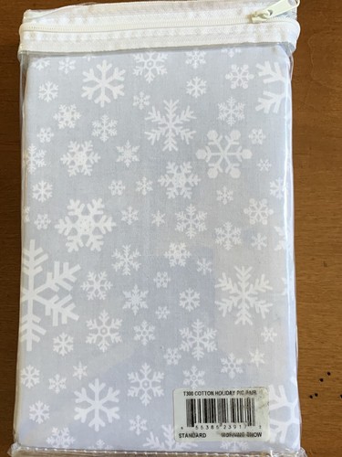 Winternächte Sammlung Morgenschnee Standard Kissenbezüge grau weiß 300 TC - Bild 3 von 5