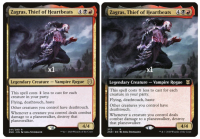 MTG Zendikar Rising ZNR Zagras, Thief of Heartbeats MINT (SELECT)