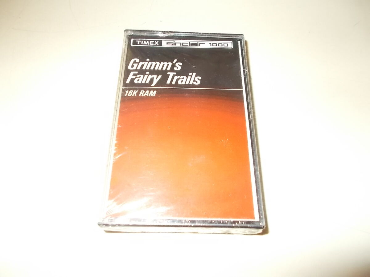 Grimm's Fairy Trails Timex 1000 Sinclair Vintage Software Grimm's Fairy Trails Timex 1000 Sinclair Vintage Software