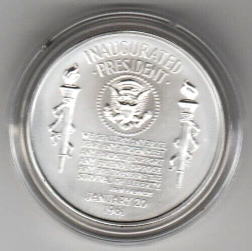 2015 John F Kennedy 999 SILVER Chronicles Uncirculated Medal COIN UniteS ASE JFK - Picture 4 of 4