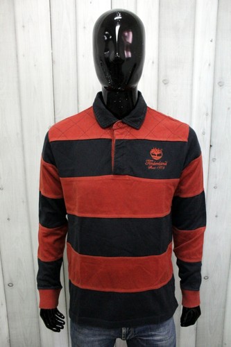 Polo Timberland Uomo Taglia M Multicolore Cotone Maglia Maglietta Manica  Lunga | eBay