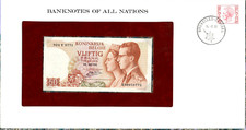 Banknotes of All Nations Belgium 1966 50 Francs P-139a.3 UNC 924V 230959771