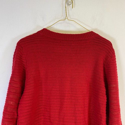 Liz Claiborne Sweater Pullover Long Sleeve Crew Neck Burgundy Size Large (L) NWT - Picture 14 of 16