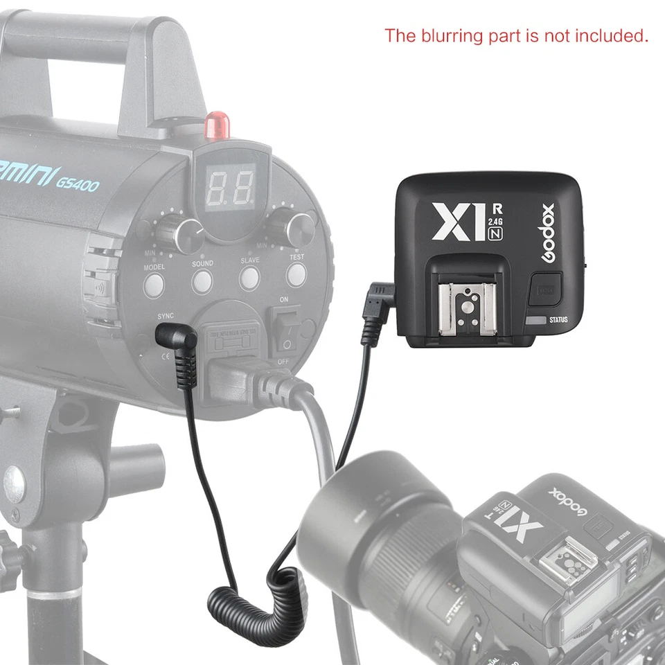 X1R-N TTL 2.4G Flash Trigger Receiver For Nikon DSLR Camera S1D2 - Image 2 of 4