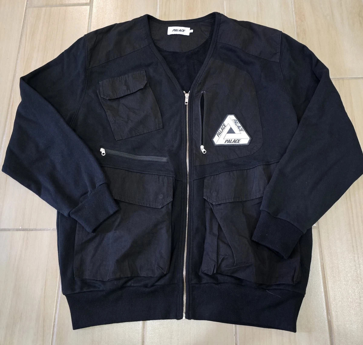Palace Black Windbreaker Coats & Jackets for Men for Sale | Shop 