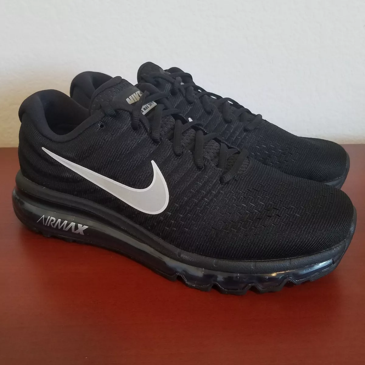 Nike air max 2017 black sales