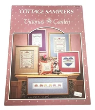 Cottage Samplers Victorias Garden No. 6 VTG Cross Stitch Pattern
