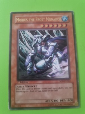 YUGIOH | MOBIUS DER FROSTMONARCH | ULTIMATE RARE | 1.AUFLAGE | SOD-DE022 | MP