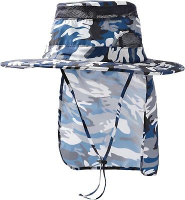UV 50+ Sun Protection Hat for Men Women, Wide Brim Bucket Hat