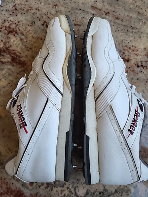 MEN'S DEXTER GOLF SHOES WITH CLEATS, Size 9T, golfing spikes
