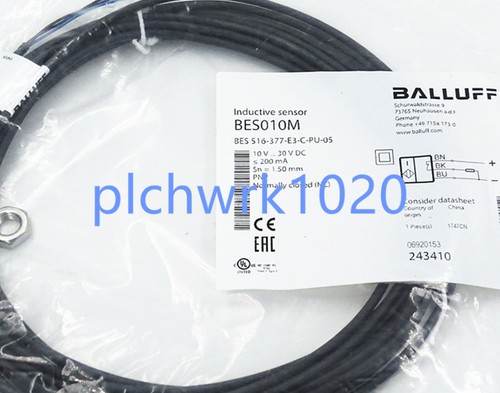 1 PCS NEW IN BOX Balluff Proximity Switch BES010M BES 516-377-E3-C-PU-05 - Picture 2 of 5