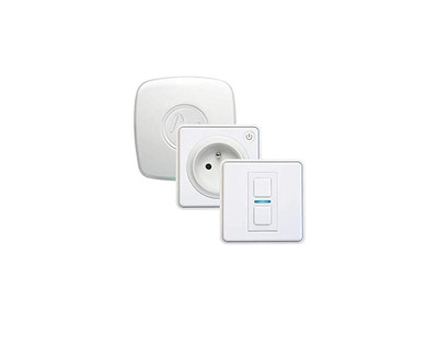 Lightwave Smart Series Lighting and Power Starter Kit Wireless Blanco L21412TEWH