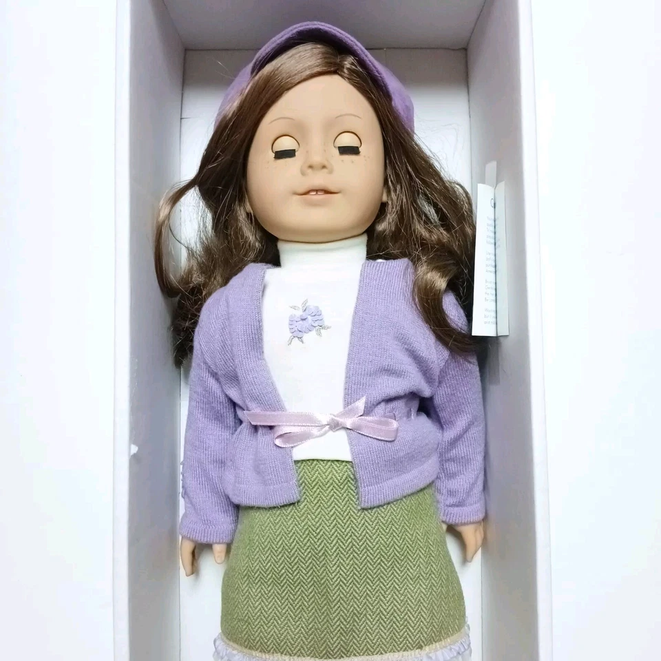 MUÑECA AMERICAN GIRL DEL AÑO MORENA OJOS AVELLANA PECAS DIENTES "LEER" Foto 3 de 4