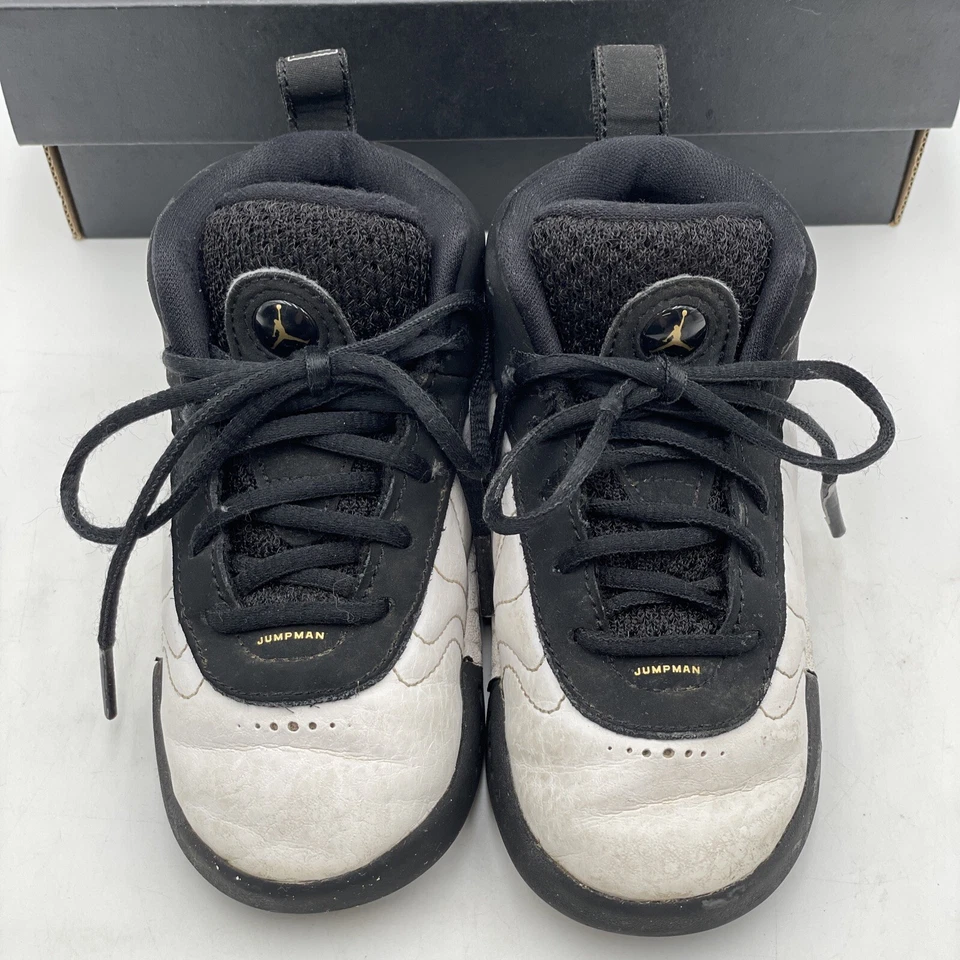 Jordan Jumpman Pro TD Sz 8c Black Gold White With Box Shoes Sneakers Tennis Shoe - Image 3 of 4