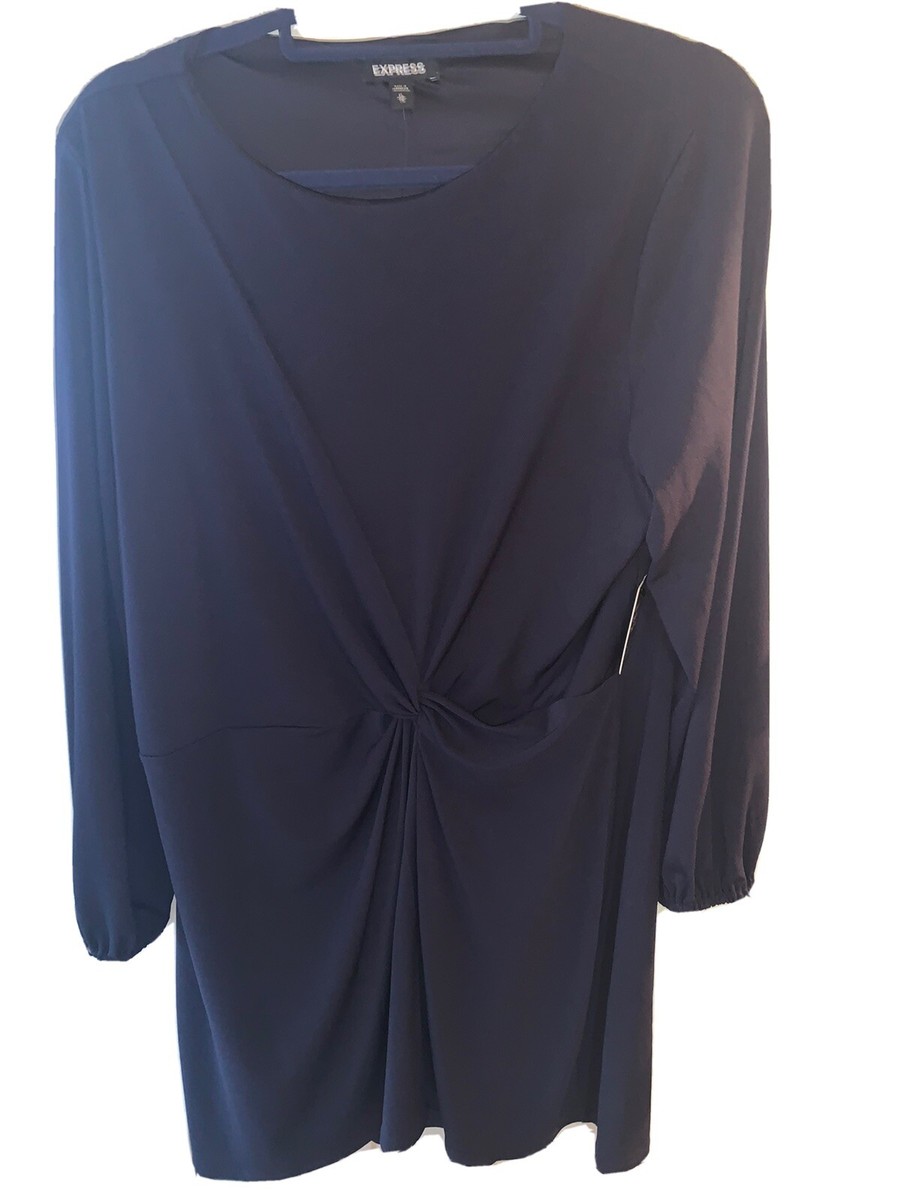 express dress long sleeve Boat Neck Long Sleeve Ruched Top Maxi Dress