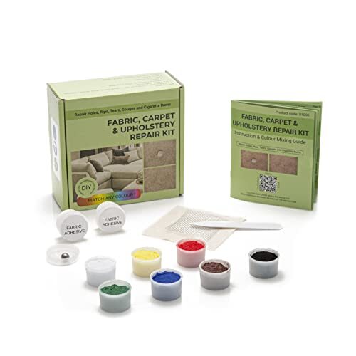 DIY Fabric Carpet and Upholstery Repair Kit Hole Tears Rip Cigarette Burn  Fix