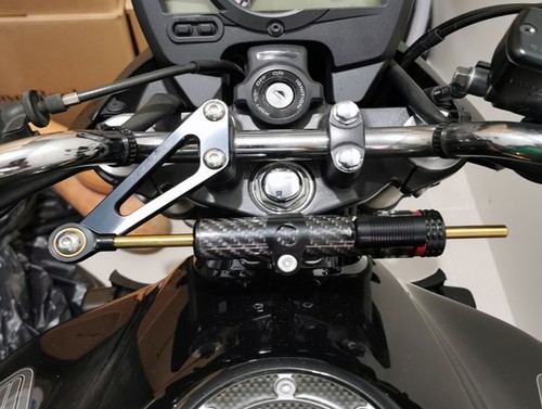 Universalfür Motorräder Elektro-Roller - Lenkungsdämpfer Linearer Stabilisator - Bild 5 von 19