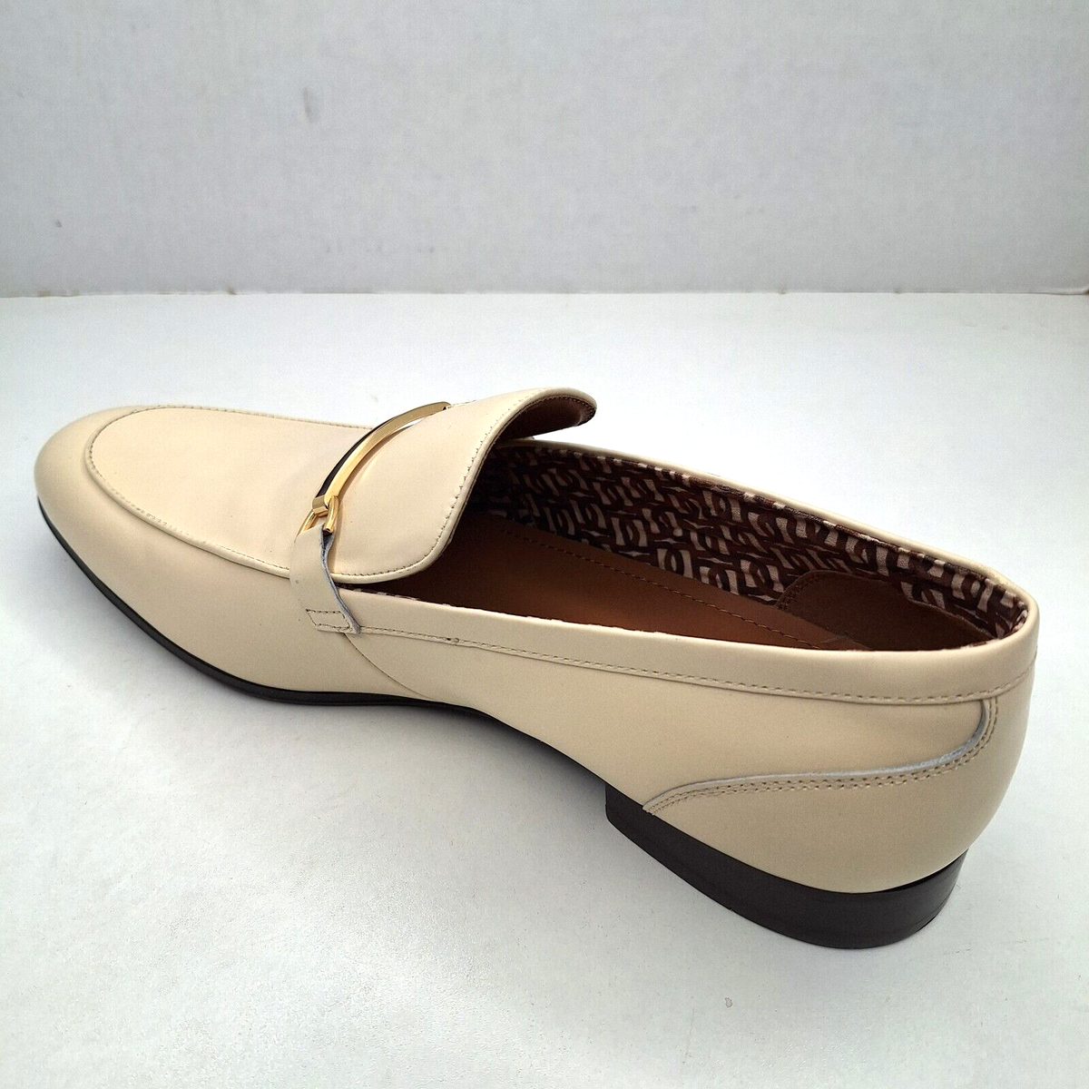 Aldo Genuine Leather Cream Slip-On Men