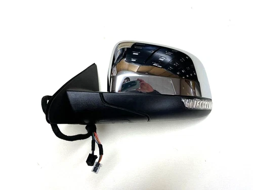 Jeep Grand Cherokee Chrome power heated blind spot driver Side View Mirror OEM