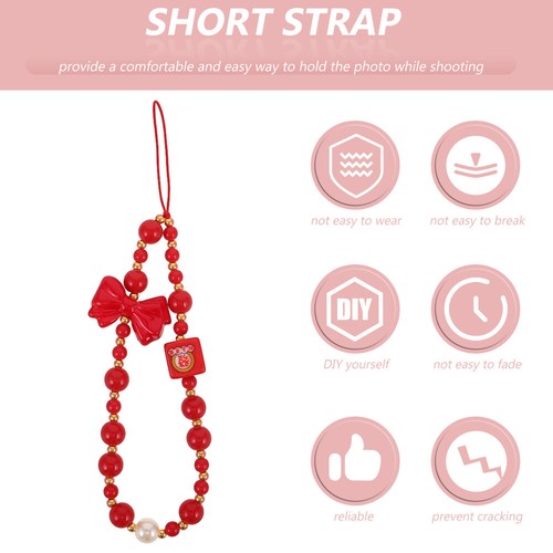 Mobile Phone Chain Handmade Cell Cute Beaded Charm Chinese Straps - 第 8/12 張圖片