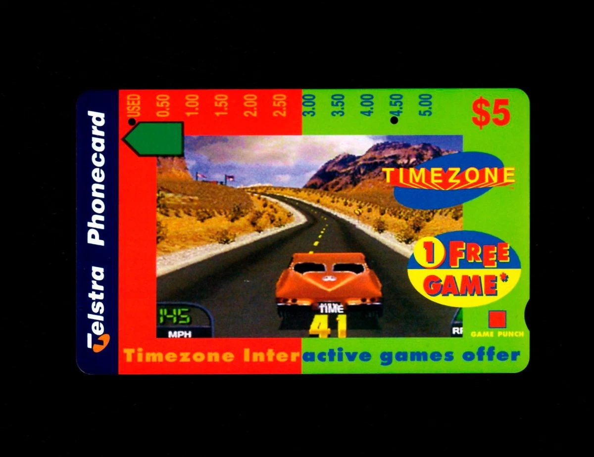 Telstra Used Phonecard - $5 Timezone