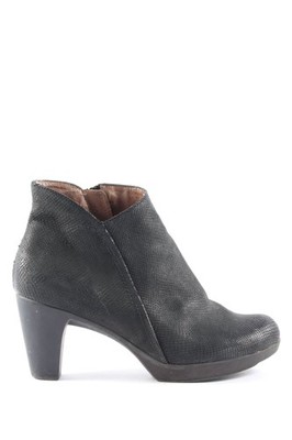 WONDERS Reißverschluss-Stiefeletten Damen Stiefeletten Gr. DE 39 blau