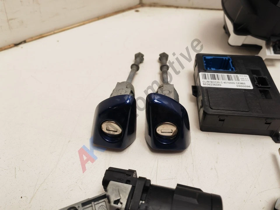 Vauxhall Corsa F 19-24 Engine ECU Lock Set Kit Key 1.2 Petrol 9815037580 - Image 4 of 4