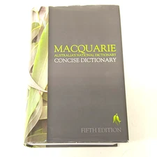 Macquarie Dictionary Concise Edition Fifth Edition - Book Hardcover 