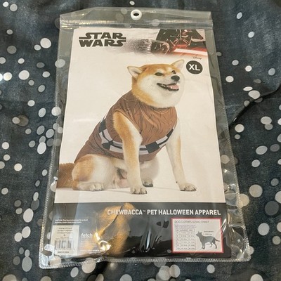 STAR WARS Chewbacca Dog Costume  Size XL Halloween  by Fetch