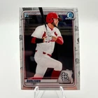 2020 Bowman Chrome ALEC BURLESON #BD-45 1st Bowman St. Louis Cardinals QTY