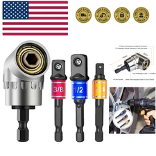 Impact Grade Power Hand Tools Driver Sockets Adapter Extension Set, 3Pcs 1/4 ...