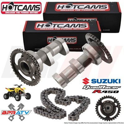 Suzuki LTR450 LTR 450 Hotcams Hot Cams Stage 1 Camshafts + HOT CAMS Timing Chain