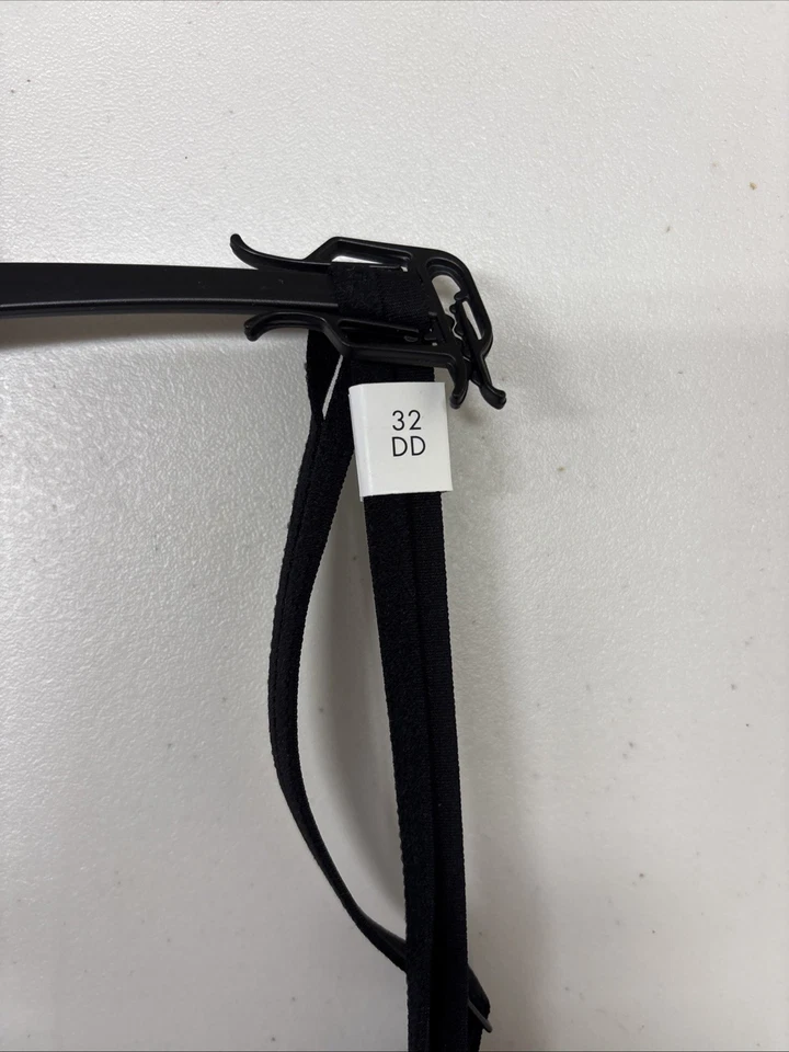 Calvin Klein QF6875 Sheer Marquisette Lightly Lined Demi Black Bra NWT $50 - Image 3 of 4