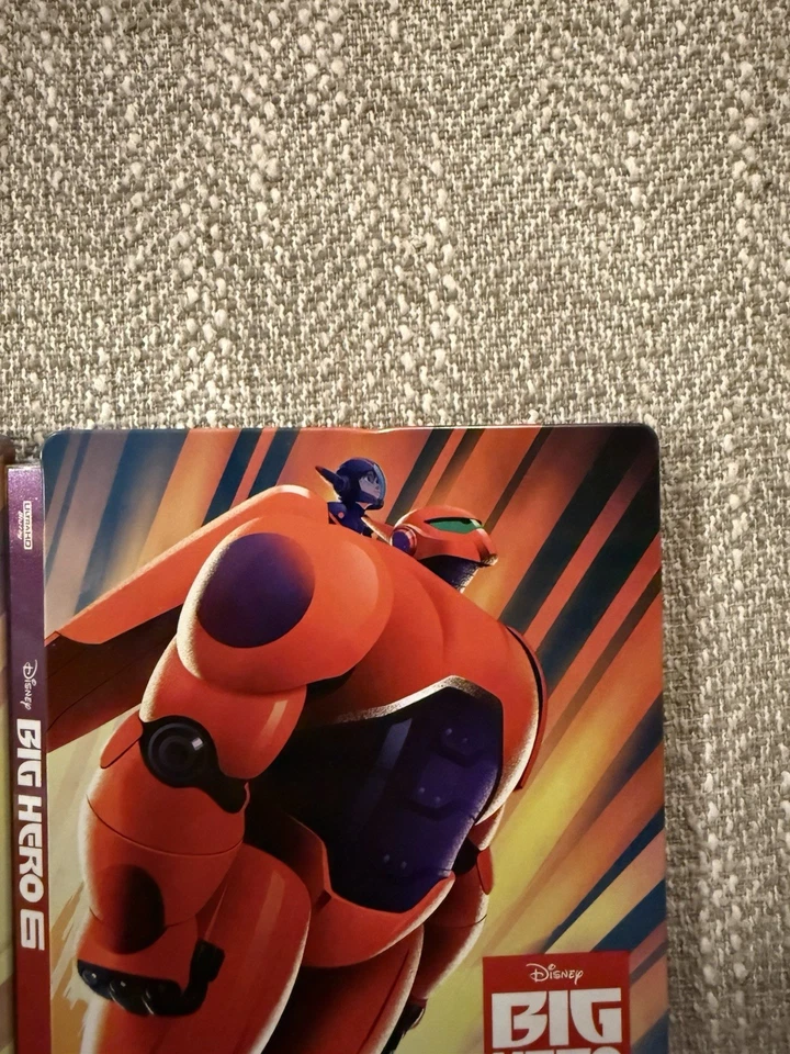 Disney BIG HERO 6 (4K UHD Blu-ray/Blu-ray) Best Buy Steelbook - No digital - Image 2 of 3