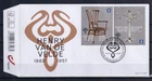 [LM81041] Belgium N°4365/4366FDC Van De Velde First Day Cover COB € 24,00 SUPERB
