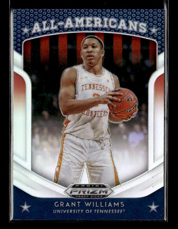 2019 Panini Prizm Draft Picks #22 Grant Williams Rookie Prizms Silver Tennessee