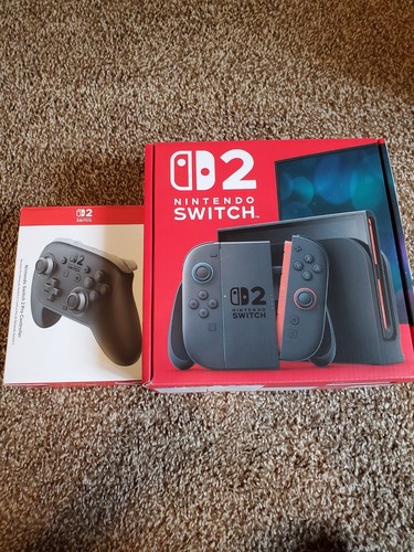 Nintendo Switch 2 + Pro Controller 2 Bundle