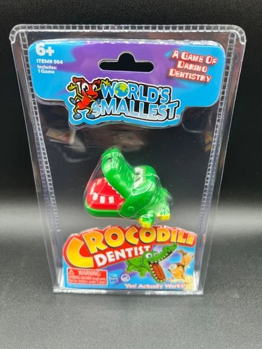 World's Smallest - Crocodile Dentist Nostalgia Game. Limited / New Sealed