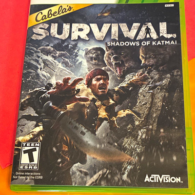 Activision Cabela's Survival: Shadows of Katmai Xbox 360 T 2011 NTSC-U/C