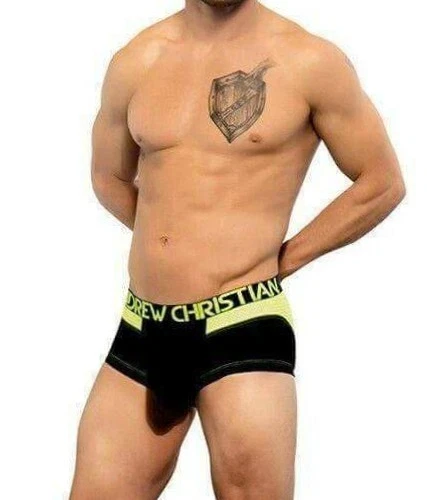 Andrew Chriatian Trophy Boy Active Boxer: Black - 90916 - Large & X-Large - Picture 17 of 22