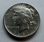 1921-P Peace Dollar — photo from another recent sale