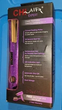 NEW CHI Air Expert Ceramic Tourmaline 1" Flat Iron Bonus Mini Hair Dryer & Brush