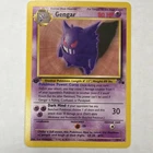 Pokémon Gengar 1st Edition Fossil Set Card 20/62 1999 English Non Holo LP Wotc