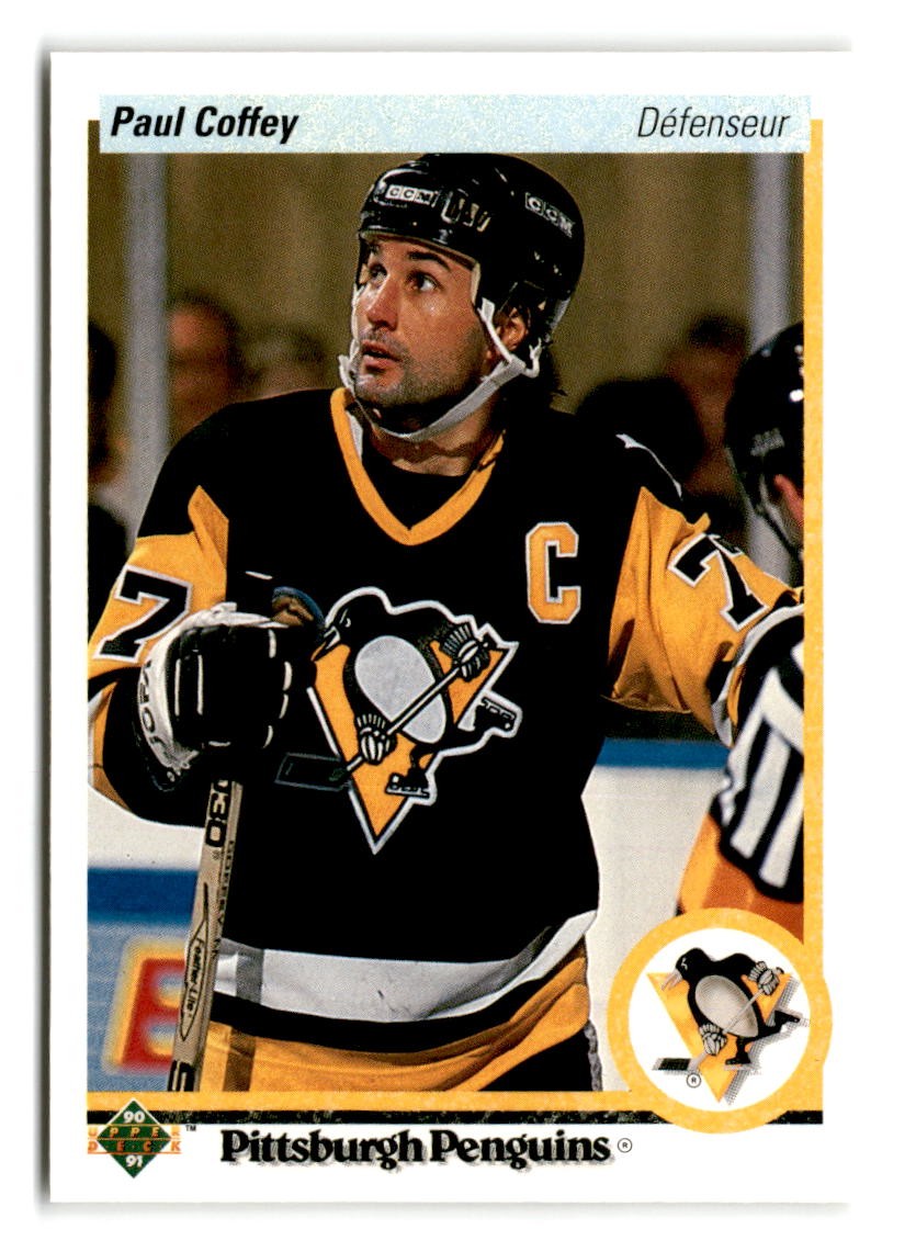 1990-91 Paul Coffey Upper Deck French - Pittsburgh Penguins