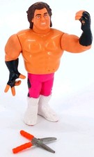 HASBRO WWF BRUTUS THE BARBER BEEFCAKE COMPLETE WITH SHEARS ACTION FIGURE WWE