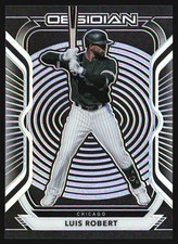 2021 Chronicles Obsidian Purple 32/99 Luis Robert #2 TS7