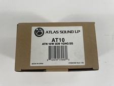 New in Box Atlas Sound AT10 Stepped Attenuator Volume Control Knob - Black